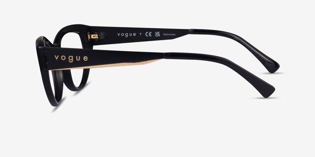 Vogue Eyewear VO5560 Black AcetateEyeglass Frames from EyeBuyDirect, Side View
