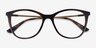 Vogue Eyewear VO5562 Dark Tortoise PlasticEyeglass Frames from EyeBuyDirect, Closed View