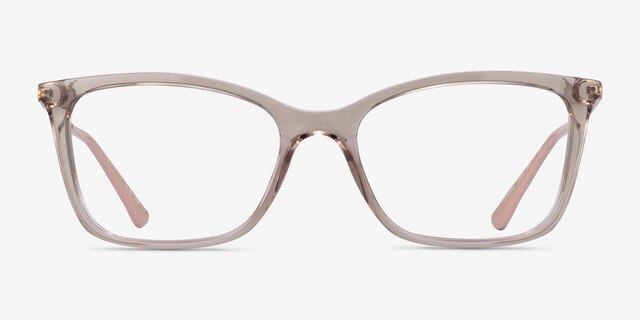 Vogue Eyewear VO5563 Light Brown PlasticEyeglass Frames from EyeBuyDirect, Front View
