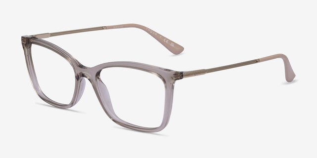Vogue Eyewear VO5563 Light Brown PlasticEyeglass Frames from EyeBuyDirect, Angle View