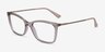 Vogue Eyewear VO5563 Light Brown PlasticEyeglass Frames from EyeBuyDirect, Angle View