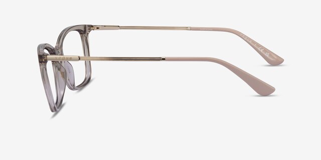 Vogue Eyewear VO5563 Light Brown PlasticEyeglass Frames from EyeBuyDirect, Side View