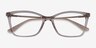 Vogue Eyewear VO5563 Light Brown PlasticEyeglass Frames from EyeBuyDirect, Closed View