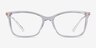 Vogue Eyewear VO5563 Clear PlasticEyeglass Frames from EyeBuyDirect, Front View