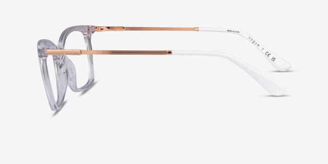 Vogue Eyewear VO5563 Clear PlasticEyeglass Frames from EyeBuyDirect, Side View