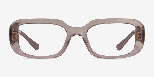 Vogue Eyewear VO5568 Clear Brown PlasticEyeglass Frames from EyeBuyDirect, Front View