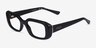 Vogue Eyewear VO5568 Black PlasticEyeglass Frames from EyeBuyDirect, Angle View