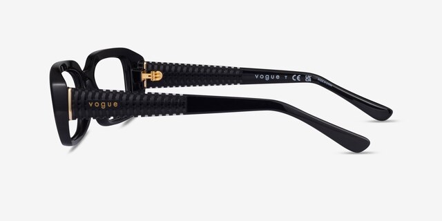 Vogue Eyewear VO5568 Black PlasticEyeglass Frames from EyeBuyDirect, Side View
