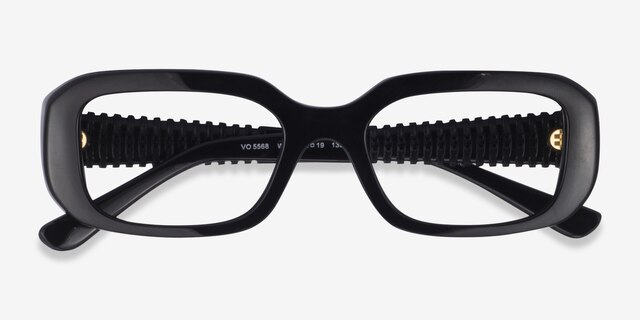 Vogue Eyewear VO5568 Black PlasticEyeglass Frames from EyeBuyDirect, Closed View