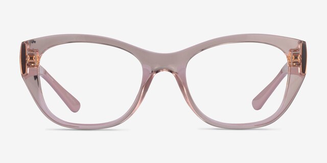 Vogue Eyewear VO5569 Clear Pink PlasticEyeglass Frames from EyeBuyDirect, Front View