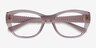 Vogue Eyewear VO5569 Clear Pink PlasticEyeglass Frames from EyeBuyDirect, Closed View