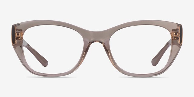 Vogue Eyewear VO5569 Clear Gray PlasticEyeglass Frames from EyeBuyDirect, Front View