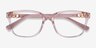 Vogue Eyewear VO5574B Clear Pink PlasticEyeglass Frames from EyeBuyDirect, Closed View
