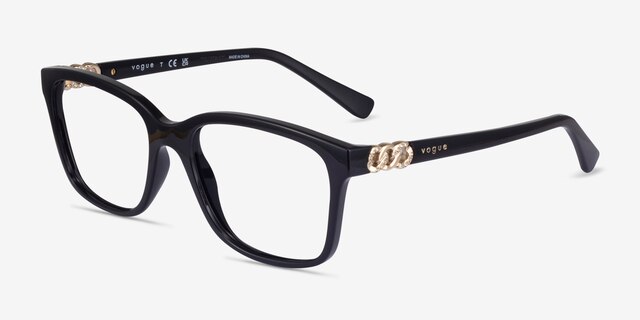 Vogue Eyewear VO5574B Black PlasticEyeglass Frames from EyeBuyDirect, Angle View