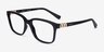 Vogue Eyewear VO5574B Black PlasticEyeglass Frames from EyeBuyDirect, Angle View