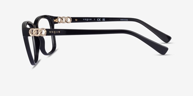 Vogue Eyewear VO5574B Black PlasticEyeglass Frames from EyeBuyDirect, Side View