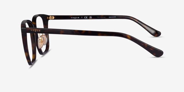 Vogue Eyewear VO5550D Dark Tortoise AcetateEyeglass Frames from EyeBuyDirect, Side View