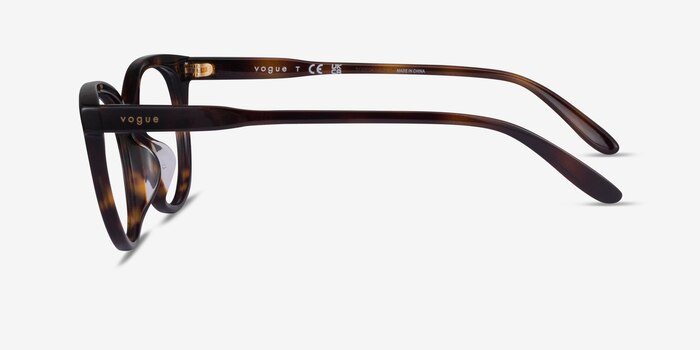 Vogue Eyewear VO5552F Dark Tortoise Acetate Eyeglass Frames from EyeBuyDirect