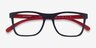 ARNETTE Akaw Matte Black PlasticEyeglass Frames from EyeBuyDirect, Closed View