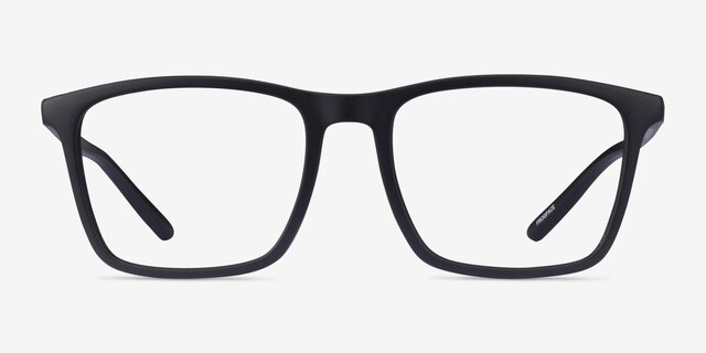 ARNETTE Frogface Matte Black PlasticEyeglass Frames from EyeBuyDirect, Front View