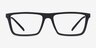ARNETTE Rangiroa Black Blue PlasticEyeglass Frames from EyeBuyDirect, Front View