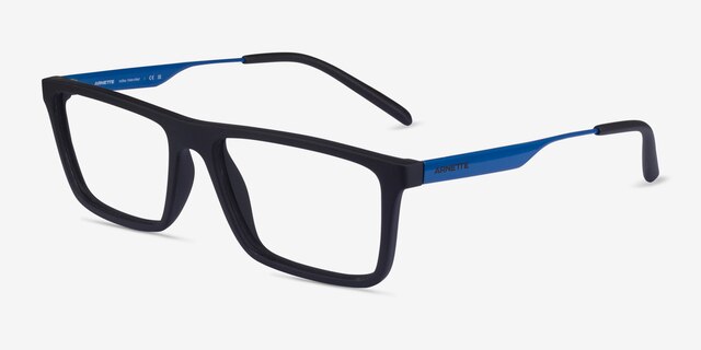 ARNETTE Rangiroa Black Blue PlasticEyeglass Frames from EyeBuyDirect, Angle View