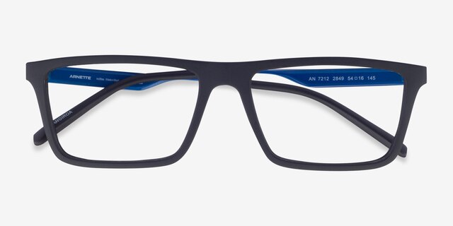 ARNETTE Rangiroa Black Blue PlasticEyeglass Frames from EyeBuyDirect, Closed View