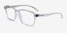ARNETTE Marigny Clear PlasticEyeglass Frames from EyeBuyDirect, Angle View