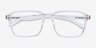 ARNETTE Marigny Clear PlasticEyeglass Frames from EyeBuyDirect, Closed View