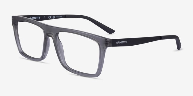 ARNETTE Murazzi Ii Clear Gray PlasticEyeglass Frames from EyeBuyDirect, Angle View