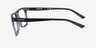 ARNETTE Murazzi Ii Clear Gray PlasticEyeglass Frames from EyeBuyDirect, Side View