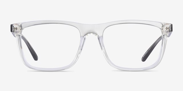ARNETTE Montrose Clear Gray PlasticEyeglass Frames from EyeBuyDirect, Front View