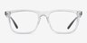 ARNETTE Montrose Clear Gray PlasticEyeglass Frames from EyeBuyDirect, Front View