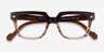 Vogue Eyewear VO5403 Striped Brown AcetateEyeglass Frames from EyeBuyDirect, Closed View