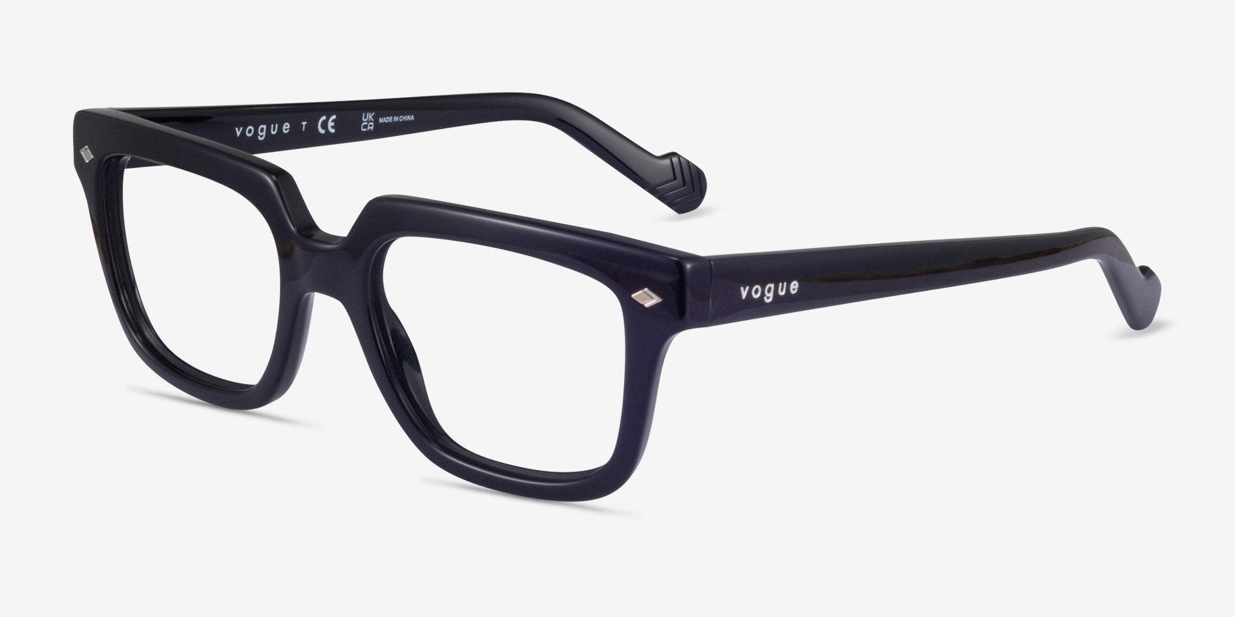 Vogue Eyewear VO5403 - Wayfarer Black Frame Eyeglasses | Eyebuydirect