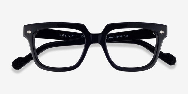 Vogue Eyewear VO5403 Black AcetateEyeglass Frames from EyeBuyDirect, Closed View