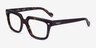 Vogue Eyewear VO5403 Tortoise AcetateEyeglass Frames from EyeBuyDirect, Angle View