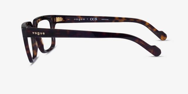 Vogue Eyewear VO5403 Tortoise AcetateEyeglass Frames from EyeBuyDirect, Side View