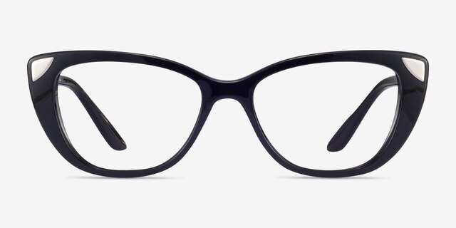 Vogue Eyewear VO5455 Black PlasticEyeglass Frames from EyeBuyDirect, Front View
