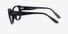 Vogue Eyewear VO5455 Black PlasticEyeglass Frames from EyeBuyDirect, Side View