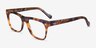 Vogue Eyewear VO5464 Tortoise AcetateEyeglass Frames from EyeBuyDirect, Angle View