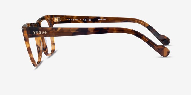 Vogue Eyewear VO5464 Tortoise AcetateEyeglass Frames from EyeBuyDirect, Side View