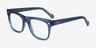 Vogue Eyewear VO5464 Clear Blue AcetateEyeglass Frames from EyeBuyDirect, Angle View