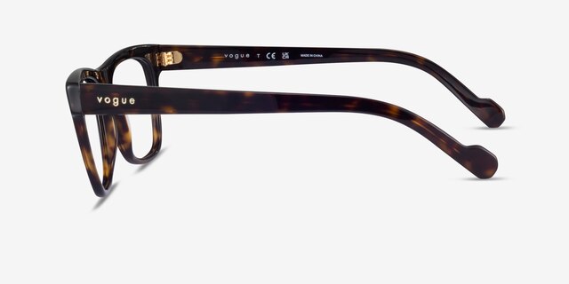 Vogue Eyewear VO5464 Dark Tortoise AcetateEyeglass Frames from EyeBuyDirect, Side View