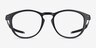 Oakley Pitchman R Matte Black PlasticEyeglass Frames from EyeBuyDirect, Front View