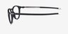 Oakley Pitchman R Matte Black PlasticEyeglass Frames from EyeBuyDirect, Side View