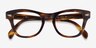 Ray-Ban RB0707V Clear Tortoise PlasticEyeglass Frames from EyeBuyDirect, Closed View