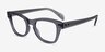 Ray-Ban RB0707V Clear Gray PlasticEyeglass Frames from EyeBuyDirect, Angle View