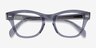 Ray-Ban RB0707V Clear Gray PlasticEyeglass Frames from EyeBuyDirect, Closed View
