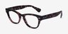 Ray-Ban RB2201V Laramie Pink Tortoise AcetateEyeglass Frames from EyeBuyDirect, Angle View